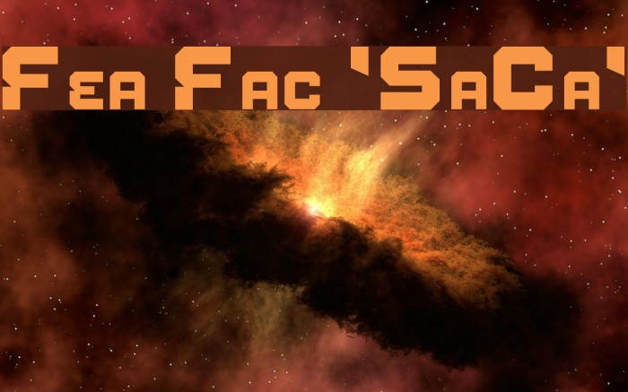 Fear Factor 'SmallCaps' Font examples