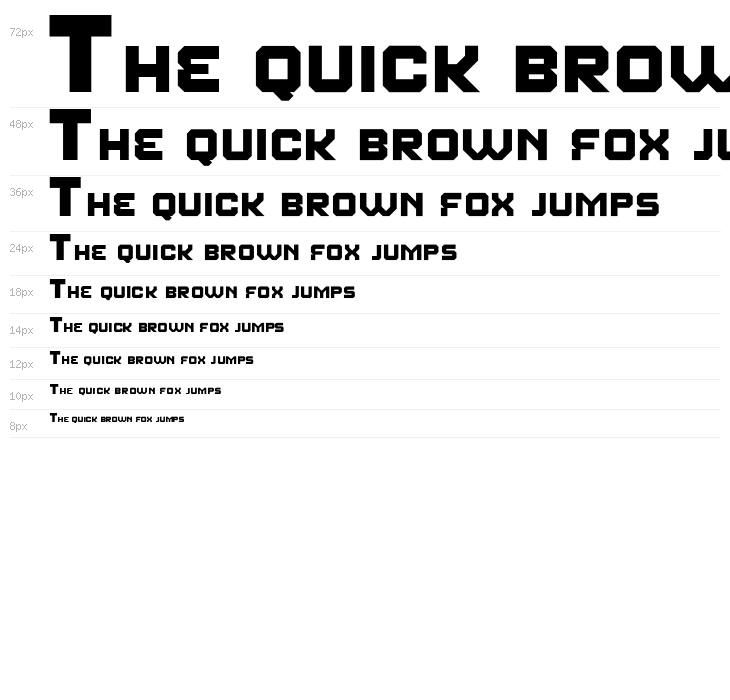 Fear Factor 'SmallCaps' Waterfall