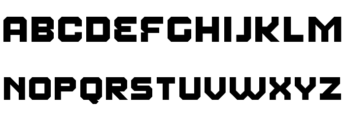 Fear Factor 'SmallCaps' Font LOWERCASE