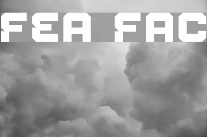 Fear Factor Font examples