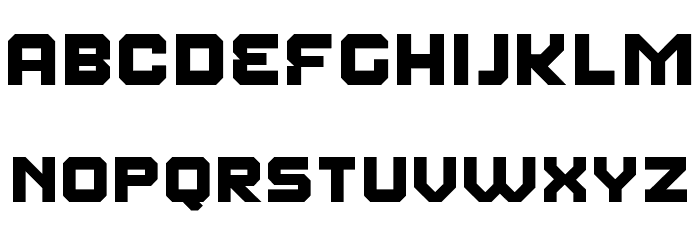 Fear Factor Font LOWERCASE