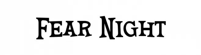 Fear Night  Descarca Fonturi Gratis