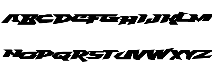 Fear No More Font LOWERCASE