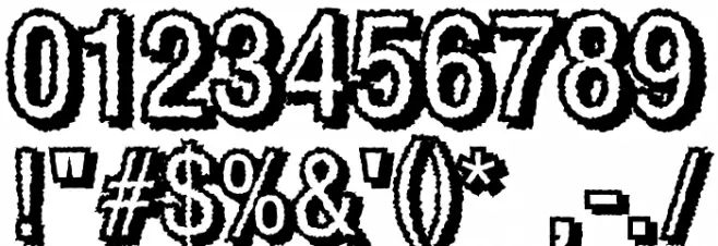 Fear Font OTHER CHARS