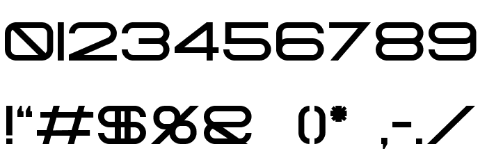 Fearce Font OTHER CHARS