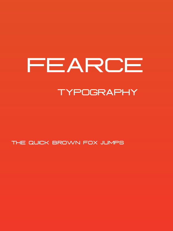 Fearce Poster