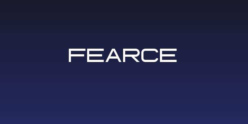 Fearce Social Header