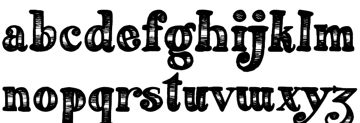 Fearing Madness Font LOWERCASE