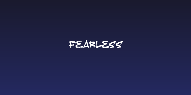 Fearless Social Header