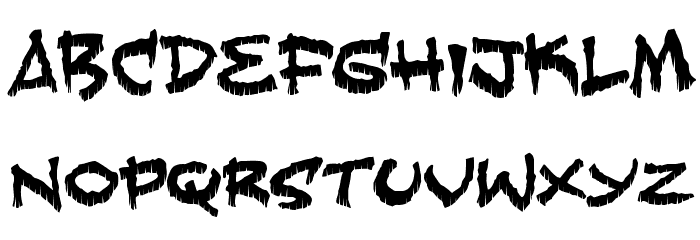 Fearless Font LOWERCASE