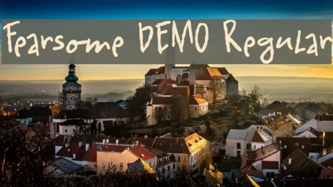 Fearsome DEMO Regular Example 1