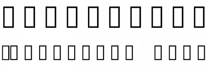 Feast Day Font OTHER CHARS