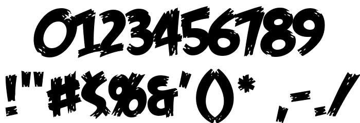 Feast of Flesh BB(RUS BY LYAJKA Font OTHER CHARS