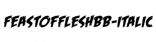FeastofFleshBB-Italic  baixar fontes gratis