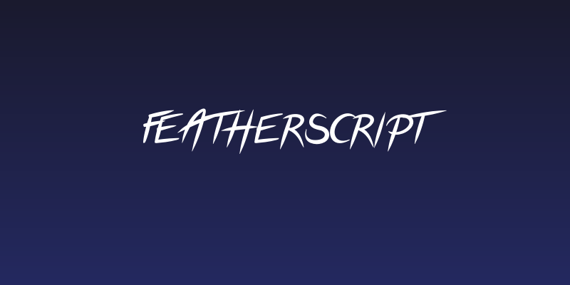 FeatherScript Social Header