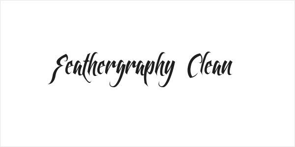 Feathergraphy Clean Logo
