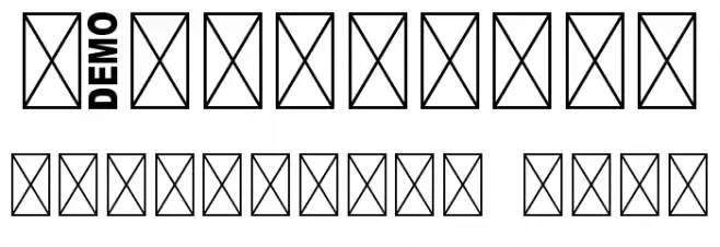 Feba Demo Font OTHER CHARS