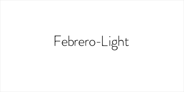 Febrero-Light Logo
