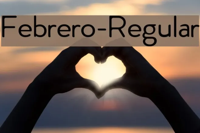 Febrero-Regular Example 1