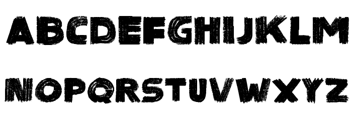 February-Regular Font LOWERCASE