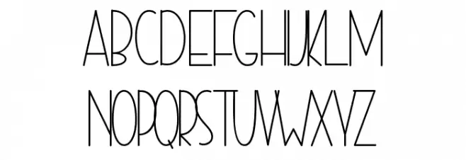 February Right - Personal Use 字体 小写