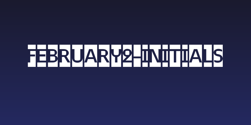 February2-Initials Social Header