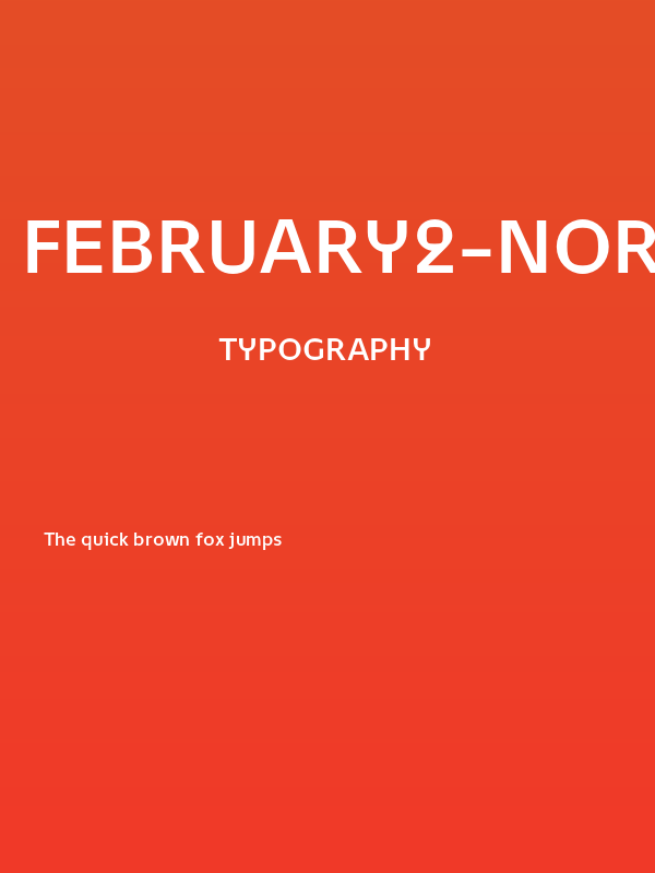 February2-Normal Poster