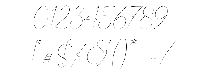 Febyetska Font OTHER CHARS