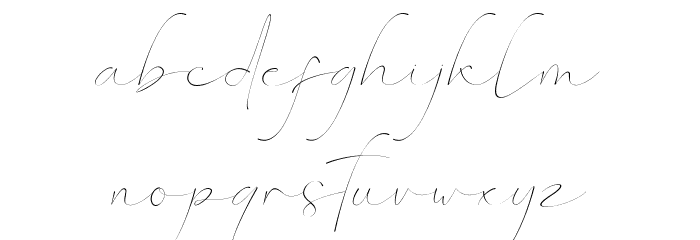 Febyetska Font LOWERCASE
