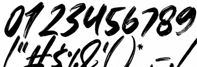 Fedattona Italic Font OTHER CHARS