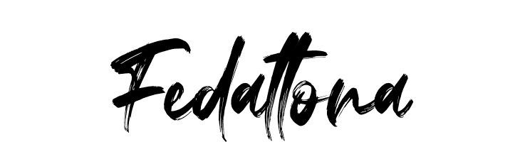 Fedattona  Frei Schriftart Herunterladen