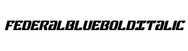 Federal Blue Bold Italic  नि: शुल्क फ़ॉन्ट्स डाउनलोड