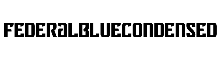 Federal Blue Condensed  baixar fontes gratis