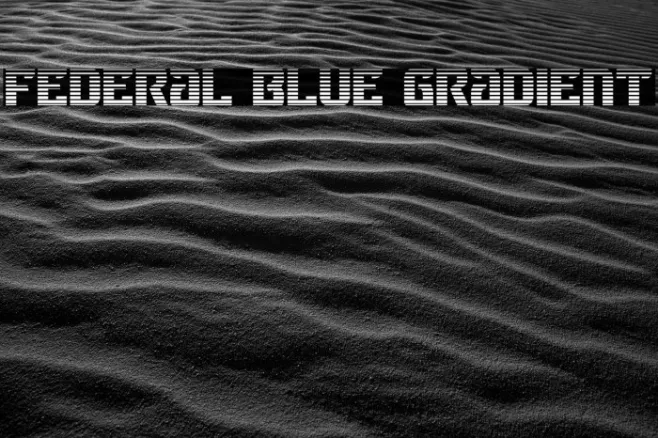 Federal Blue Gradient Example 1