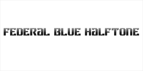Federal Blue Halftone Logo