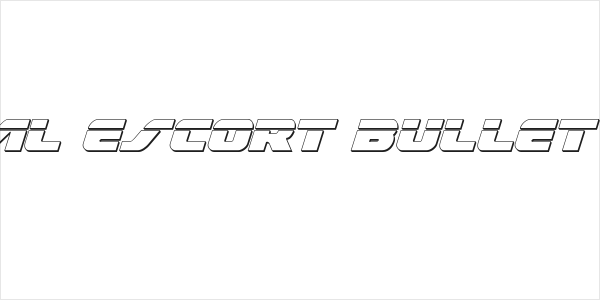 Federal Escort Bullet Italic Logo