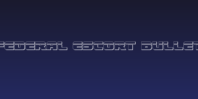 Federal Escort Bullet Social Header