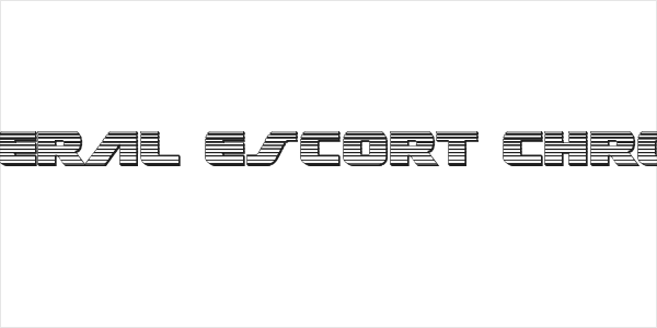Federal Escort Chrome Logo