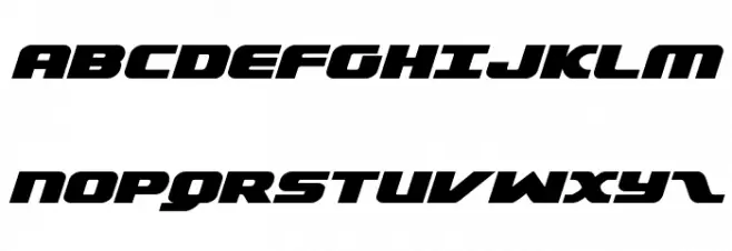 Federal Escort Expanded Italic Polices MAJUSCULES