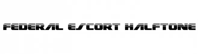 Federal Escort Halftone 