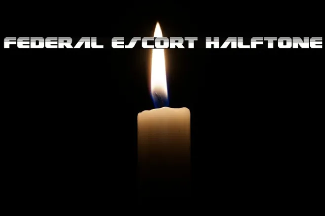 Federal Escort Halftone Example 1