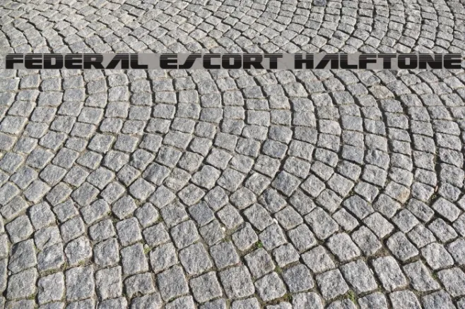 Federal Escort Halftone Example 2