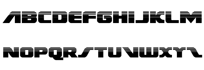 Federal Escort Halftone Font LOWERCASE