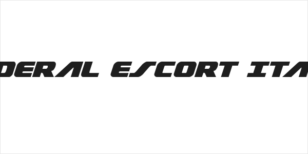 Federal Escort Italic Logo
