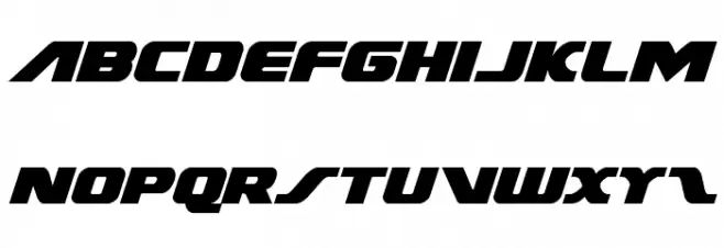 Federal Escort Italic Fuentes MINÚSCULAS
