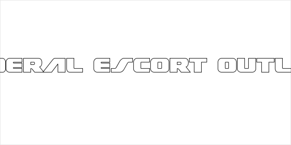 Federal Escort Outline Logo