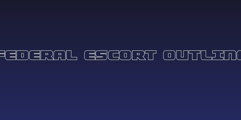 Federal Escort Outline Social Header