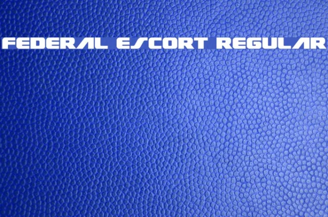 Federal Escort Regular Example 2