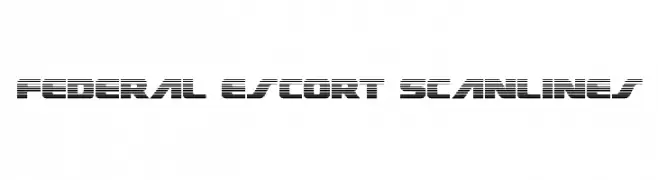 Federal Escort Scanlines 