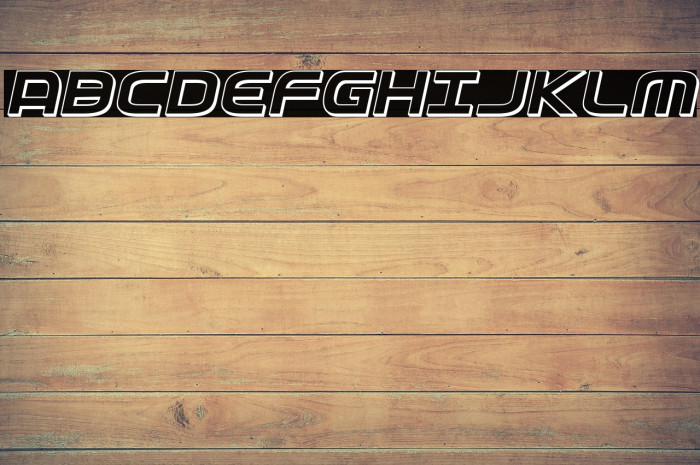 Federal Service 3D Italic Example 2